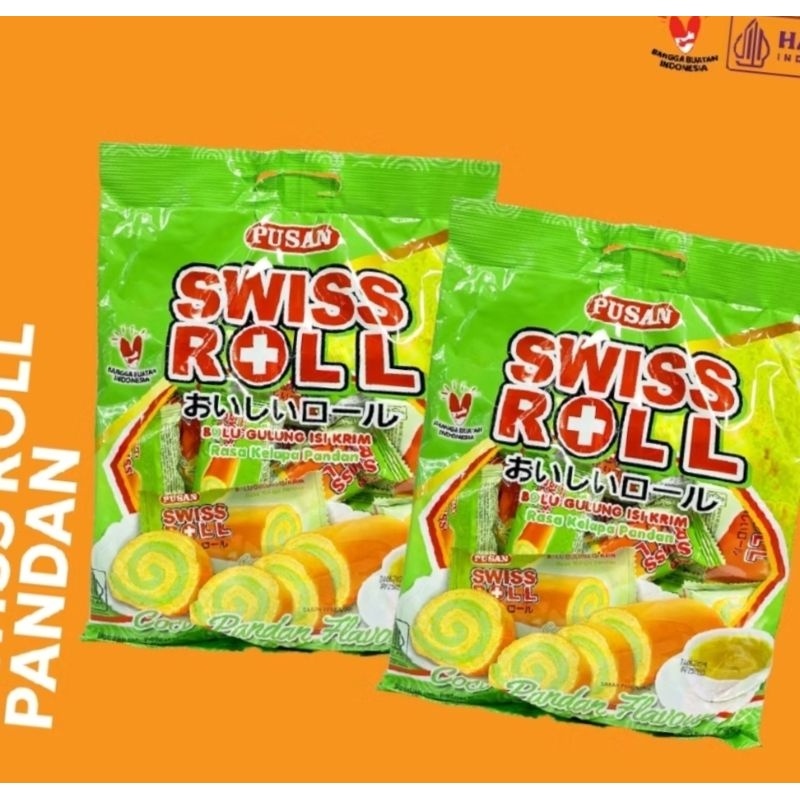 

A Pusan Swiss Roll Snack Bolu Gulung
