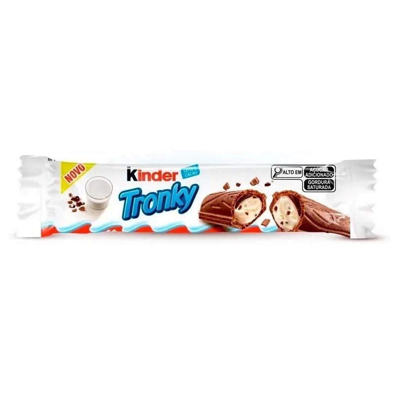 

A Kinder Tronky Wafer Chocolate 90Gr (Halal)