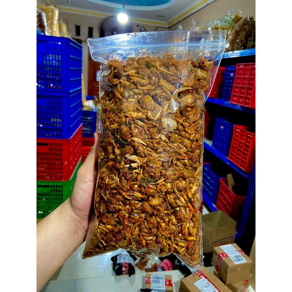 

A Baby Crab 1Kg Pedas Dan Jeruk Rajungan Crispy 1Kg