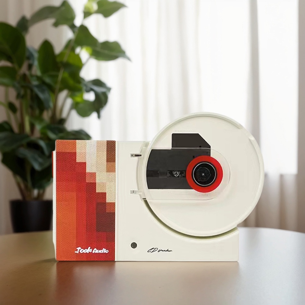 Wall Mounted Portable CD Player with Remote Control CD Player Music Player USB Bluetooth-Compatible 