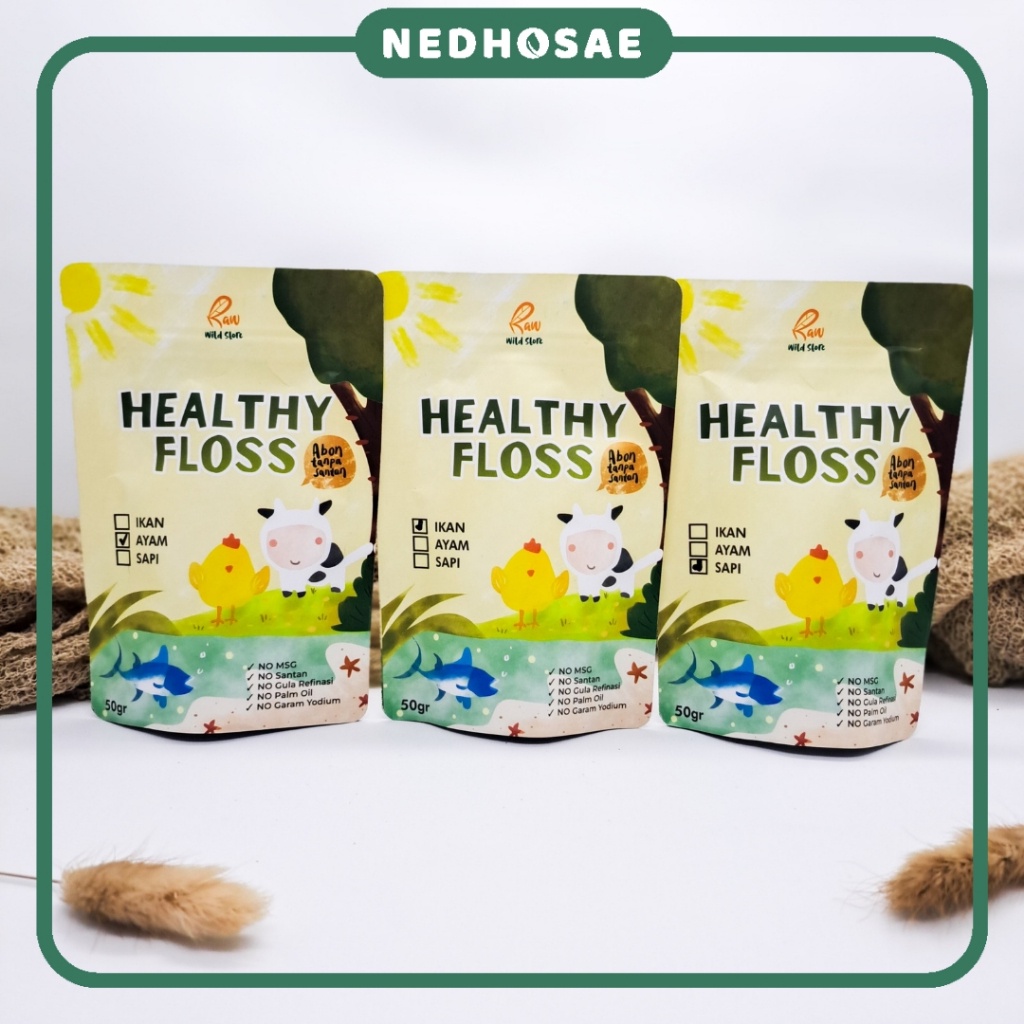 

A Raw Wild Store Abon Sapi Ayam Tuna Beef Floss Chicken Floss Tuna Floss Snack Mpasi Sehat Natural