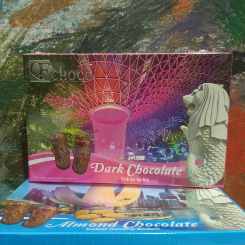 

A Coklat Merlion Singapore 50Gr Qf Choco