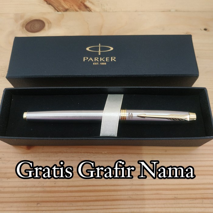 

Pen Pulpen Sign Pen Roller Ball Parker Exclusive Gratis Grafir Nama/Logo