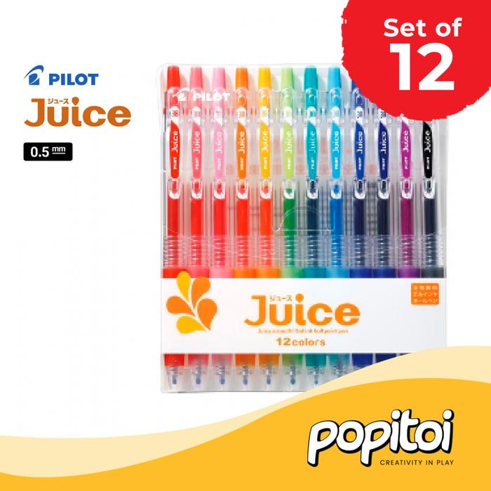 

Promo Pilot Juice Gel Pen Classic Dull Metallic Neon Set 6C/12C Pulpen Warna Warni