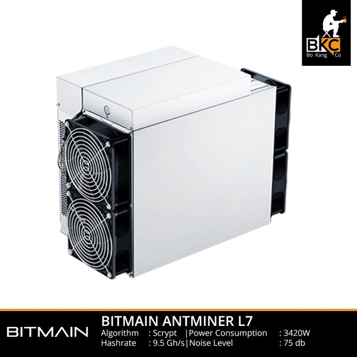 BITMAIN Antminer L7 (9.5 Gh/s) - Doge /LTC Miner