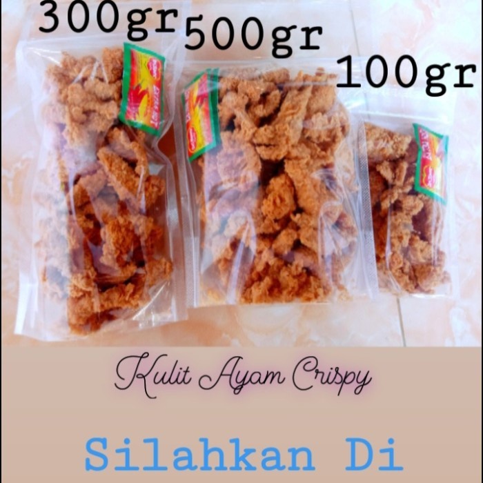

(TopSeller) Kulit Ayam Crispy 1Kg