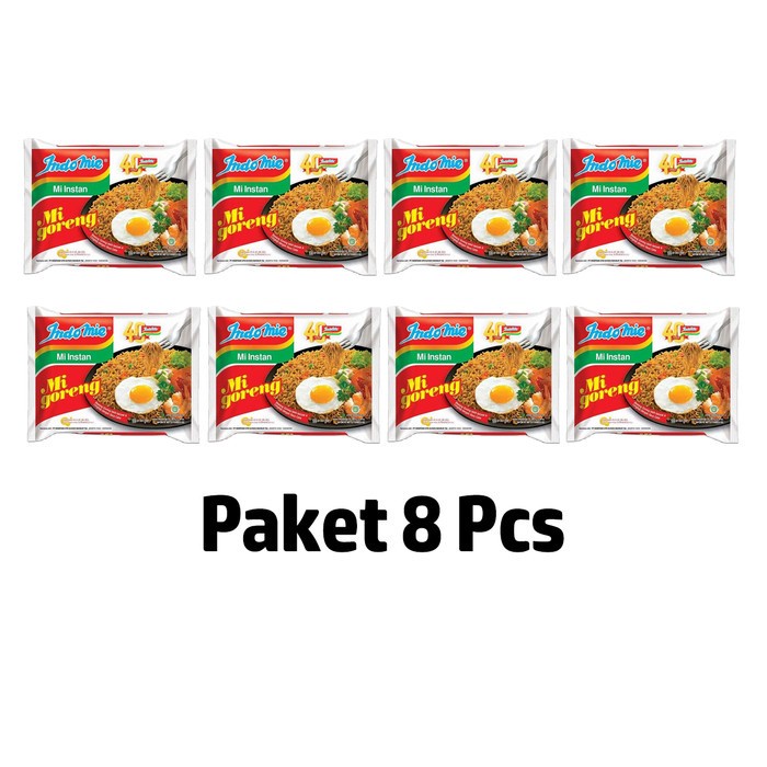 

(TopSeller) Bundling Indomie Mie Instant Goreng 8 Pcs X 85 Gr