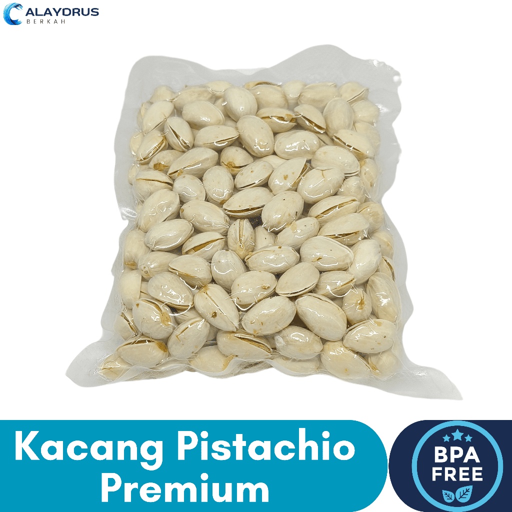 

A Kacang Pistachio Panggang Arab Premium 1Kg Fustuk Ketawa Matang Roasted Oleh Oleh Haji Umroh