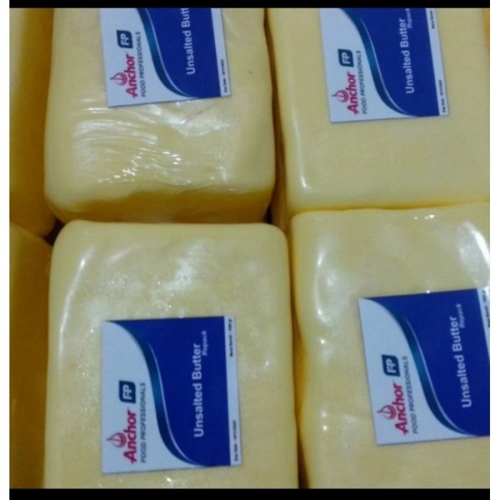 

(TopSeller) Unsalted Butter Anchor 1kg Pure Butter /Murni Butter(Vakum)