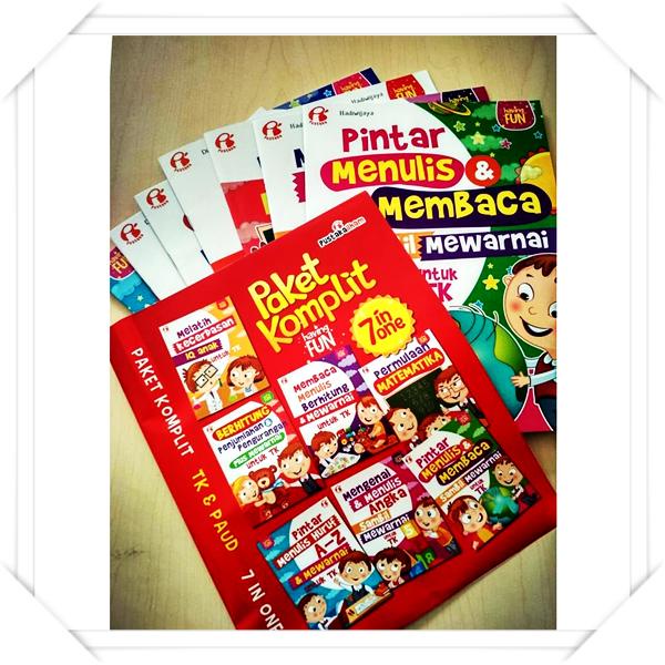 

Buku Aktivitas Anak Komplit, Paket Komplit Having Fun 7 In 1, Buku Anak Tk Paud