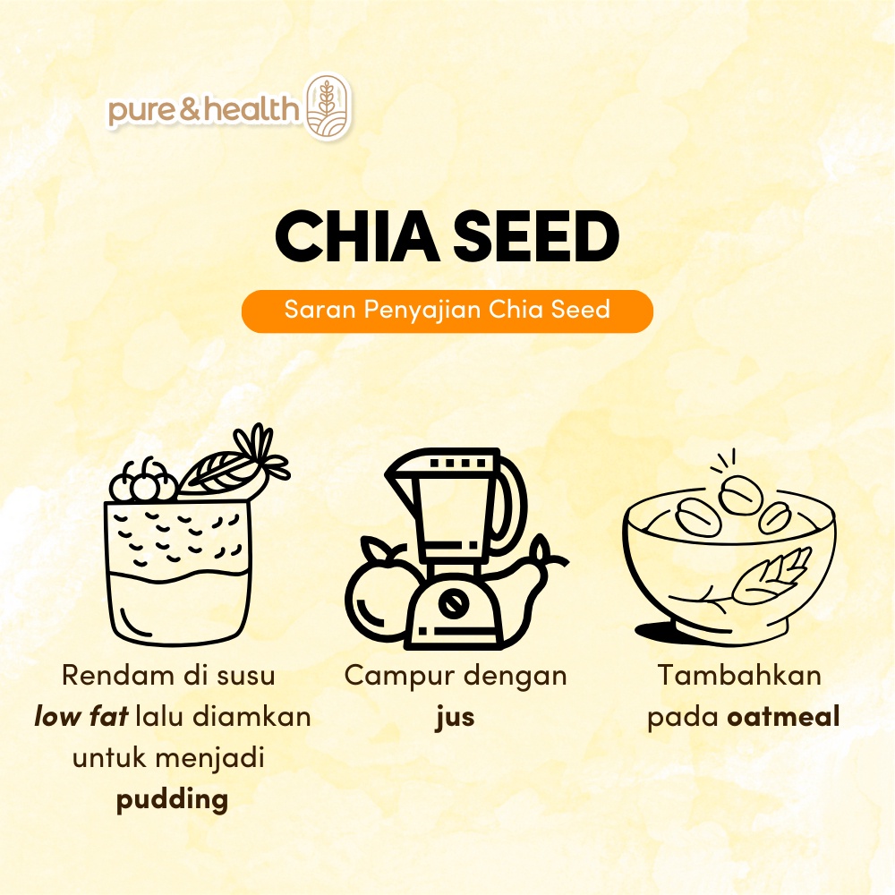 

A Biji Chia Seed 250 Grams Diet Organik Black Chiaseed Original Natural Super Food