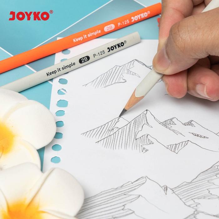 

Pensil Pencil Joyko P-125 2B (Harga 1 Box = 12 Pcs)