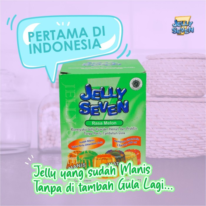 

A New Jelly Seven Melon 12 Pcs - Kemasan Ekonomis