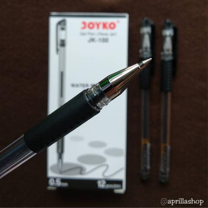 

Pulpen Gel Joyko Jk-100 Original Water Resistant (Tahan Air) 0.5Mm ( 1 Pcs )