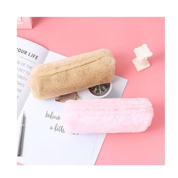 

Kotak Pensil Bulu Halus Tempat Pensil Fur Lucu Cute Hb1708