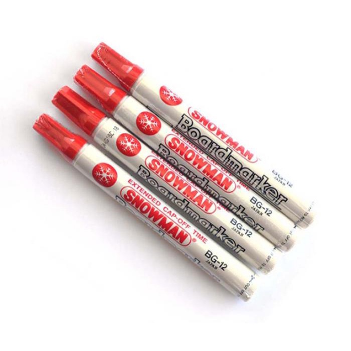 

Spidol Snowman Whiteboard Bisa Dihapus Hitam Merah Biru Stationery