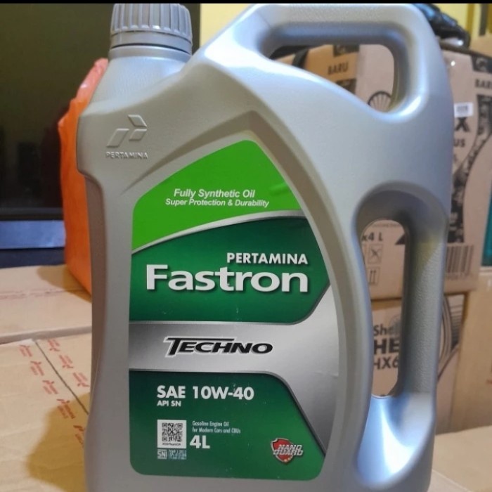 OLI MOBIL PERTAMINA FASTRON SAE 10W40 KEMASAN 4L ORIGINAL