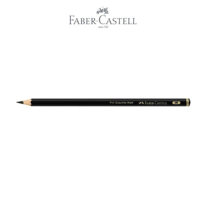 

pintar- Faber-Castell Pensil Tulis Ujian 2b Free Cap Perfect Pensil