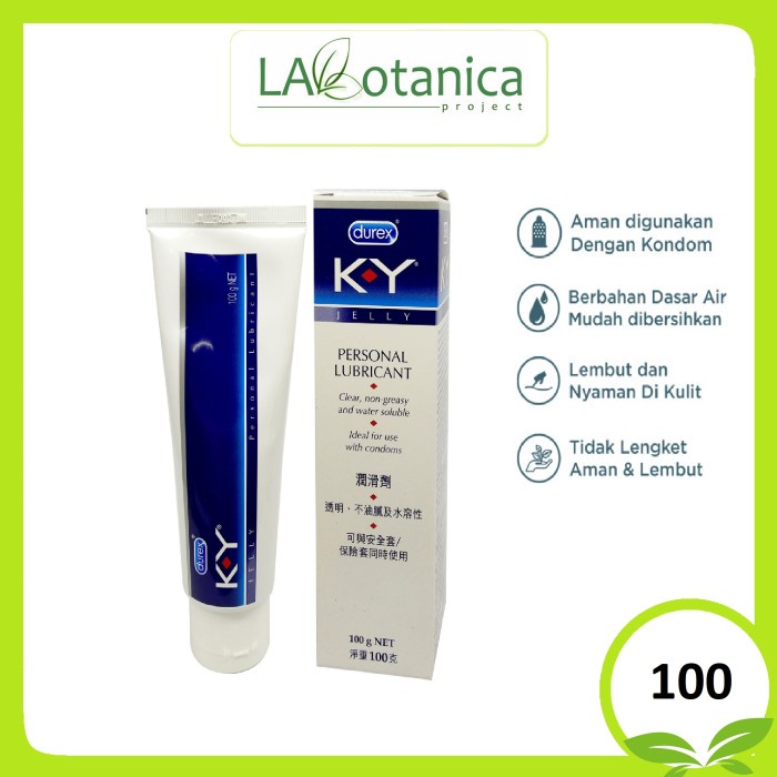 

Durex KY Jelly Lubricant Gel 100 Gr - Pelumas Durex K-Y 100gr