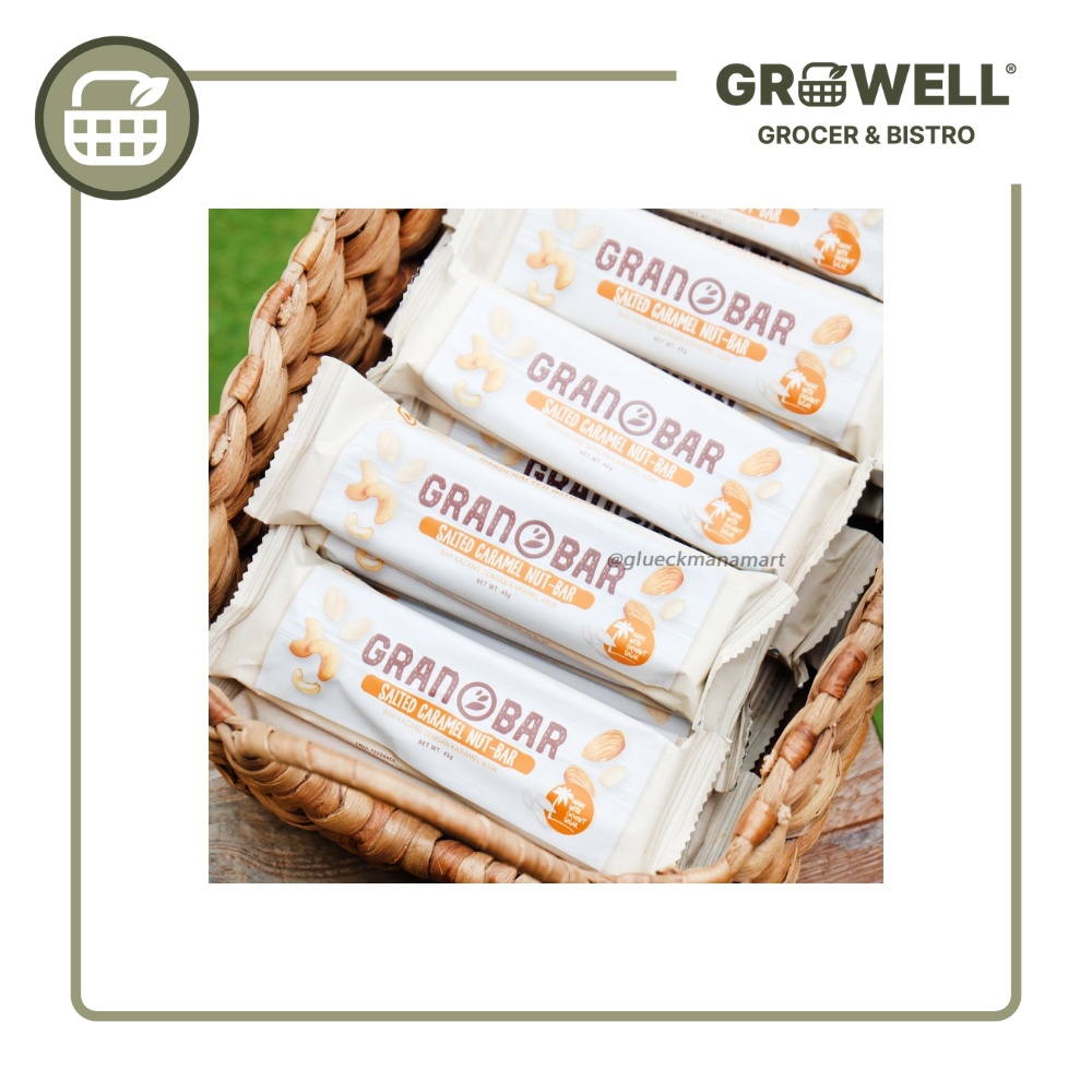 

GRANOBAR SALTED CARAMEL NUT BAR 5X45GR