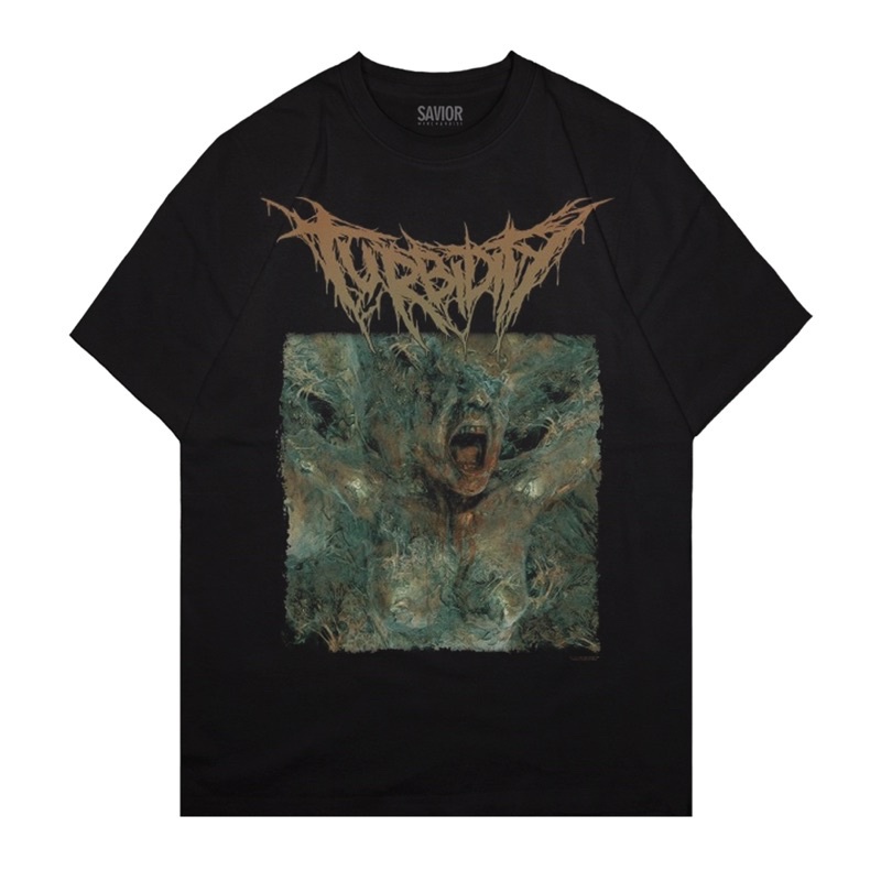 Xtrememerch Boxy Fit T ShirtTurbidity "Image of the Suffer" Pria Wanita Kaos - Official Merchandise