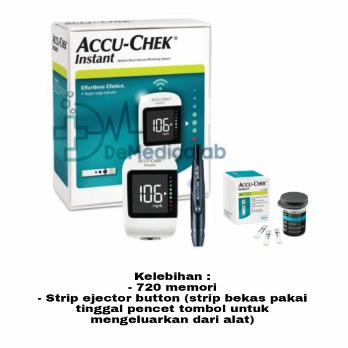 Alat Accucheck Gula Darah Instant Accu Check