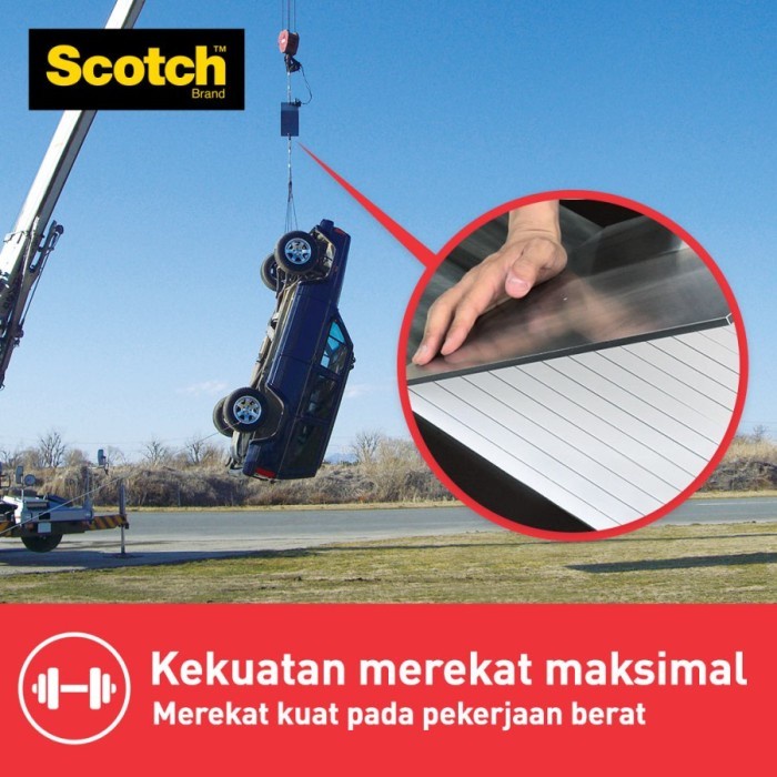 

pintar- 3M Scotch Perekat Isolasi Extreme Mounting Tape 414-S19 19 MM X 1.5 M