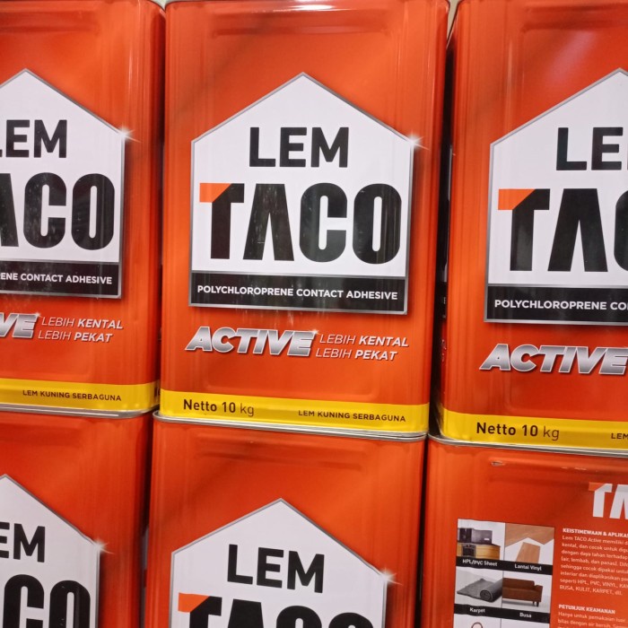 pintar-  TACO LEM KUNING ACTIVE / LEM KUNING SERBAGUNA / LEM KUNING TACO
