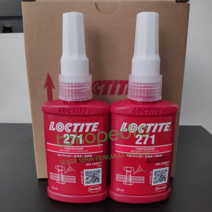 

pintar- LOCTlTE 271 50ML ORIGINAL - LEM SERBAGUNA LOCTlTE 271 50 gram