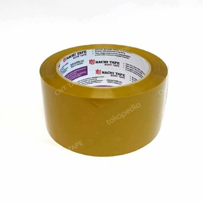 

pintar- Lakban / opp tape nachi tape ukuran 48mm/ 2 inch per box