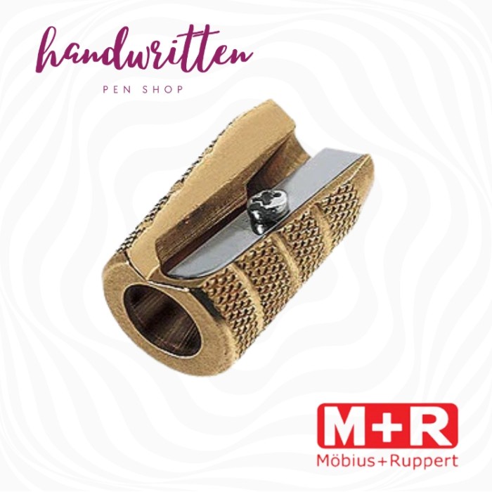 

M+R BRASS ARTISTS PENCIL SHARPENER BULLET / RAUTAN PENSIL
