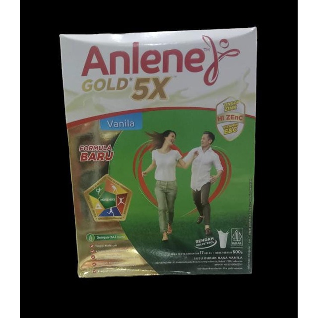 

BARANG TERLARIS Anlene Gold Vanila, 650gr