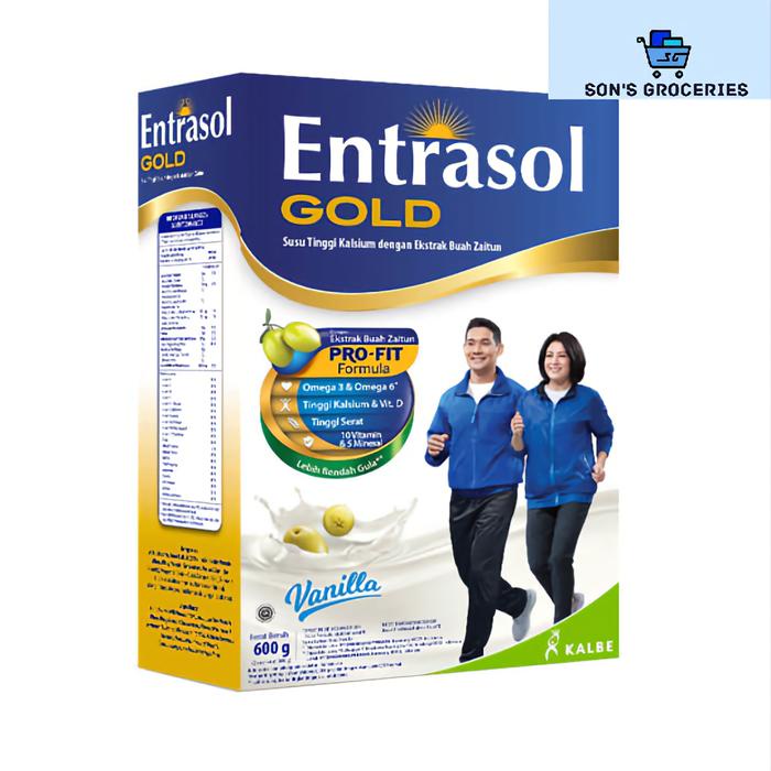

BARANG TERLARIS Entrasol Gold Vanilla 580gr
