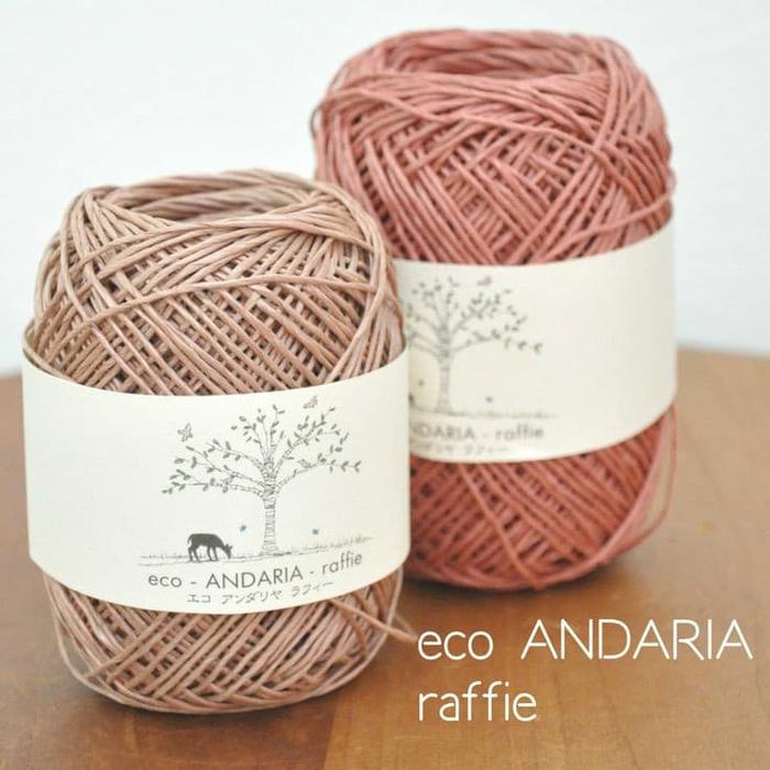 

Benang Rajut Import Eco Andaria Raffie