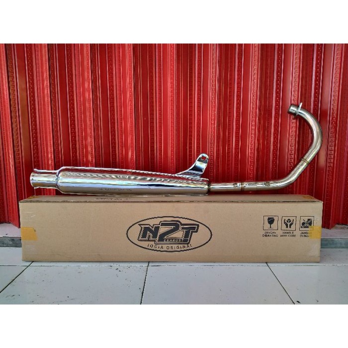 Knalpot N2T Corbi Original Cb Gl 100 Stainless Jogjakarta Knalpot Plor