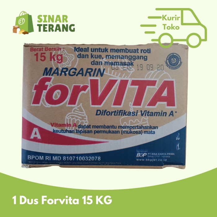 

Promo Mentega Forvita 15Kg Margarin / Margarine 15 Kg Kurir Toko Ready