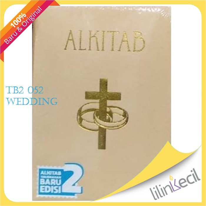 

Alkitab Pernikahan Index TB 052 TI Wedding