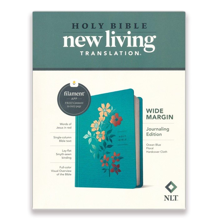 

NLT Wide Margin Bible, Filament Enabled Edition