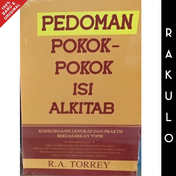 

Buku Pedoman Pokok-Pokok Isi Alkitab - R.A. Torrey