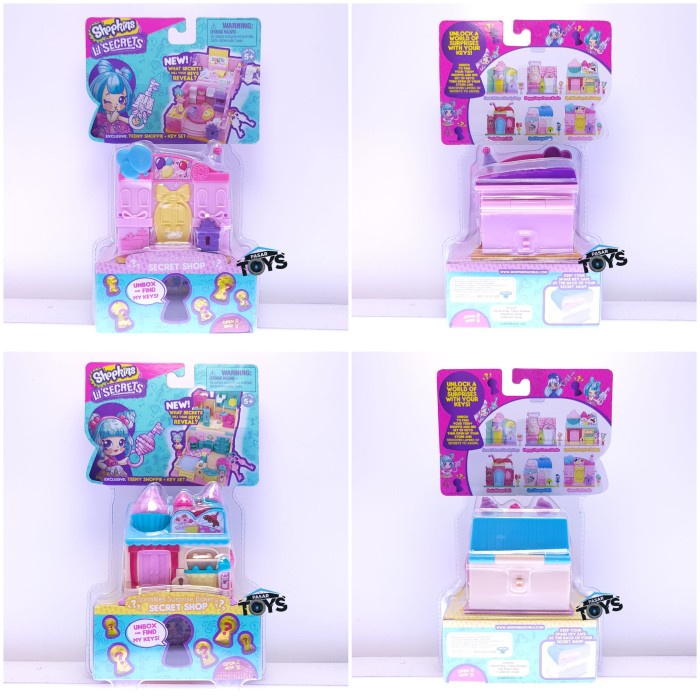 TERLARIS Shopkins Lil Secrets Mini Playset Secret Shop