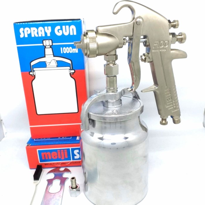 Spray Gun Meiji F100 Tabung Bawah / Spray Gun Meiji F 100 / Spray Gun