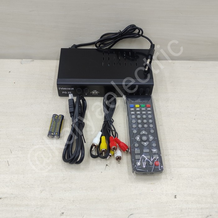 READY STOK SET TOP BOX STB PRIMASAT GALAXY PG-22 RECEIVER TV DIGITAL