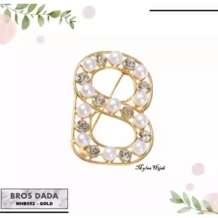 UE315 Bros Dagu Berlian Chanel Rainbow / Bros Dagu Mewah / Fashion Wanita GRATIS ONGKIR