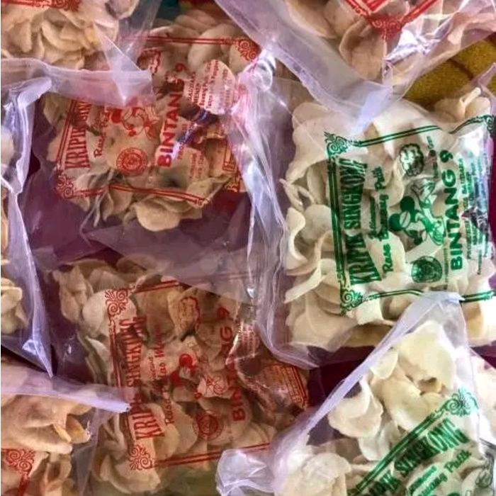 

Kripik Singkong Madura Bintang 9 ( 10 Pcs ) Bawang Pedas Manis