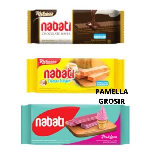 

OBRAL NABATI WAFER 110 GR RICHEESE SNACK makanan ringan jajanan cemilan camilan pedas asin gurih