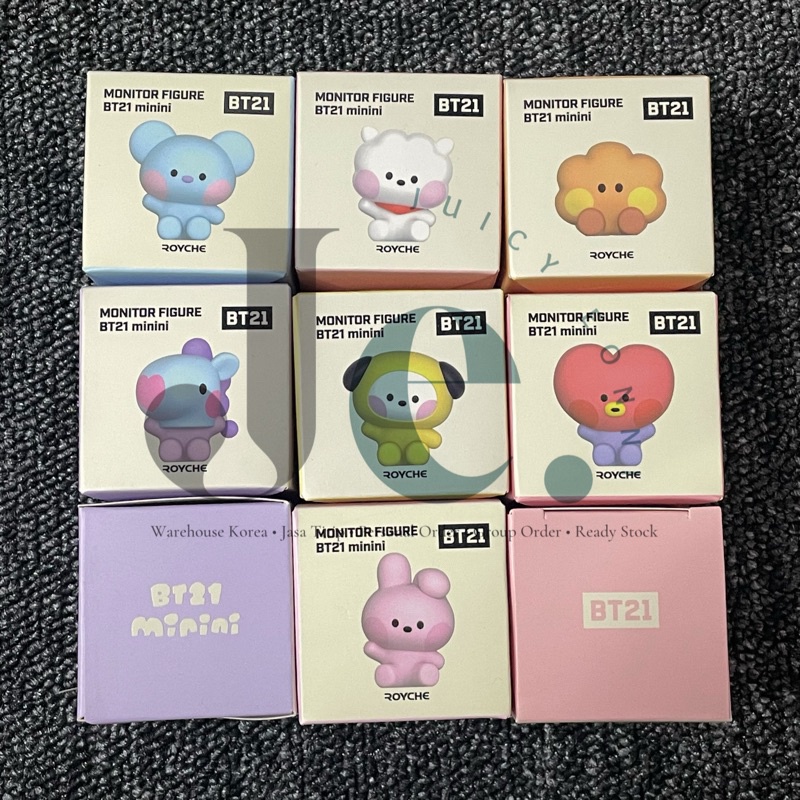 [Ready Stock] Royce BT21 Minini Monitor Figure