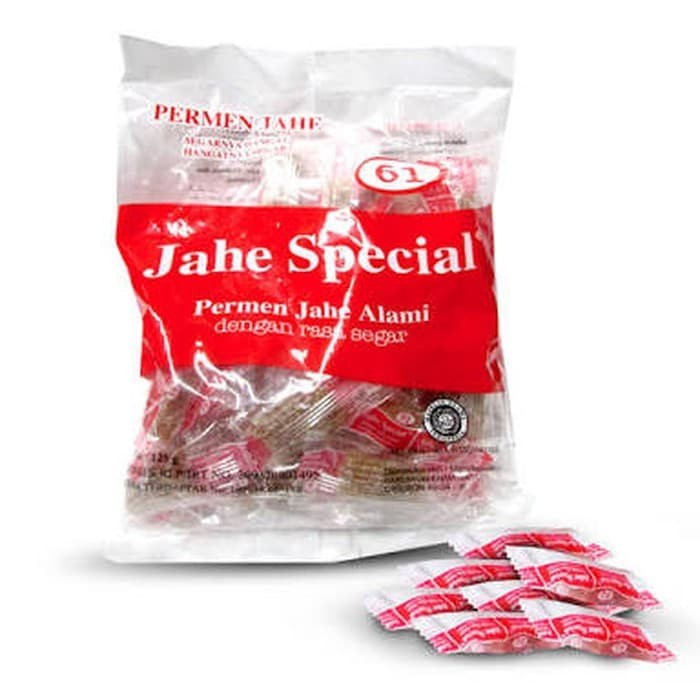 

TERBARU Permen Jahe Spesial 61 125gr/Permen/Makanan Ringan/Camilan/Candy MZ289