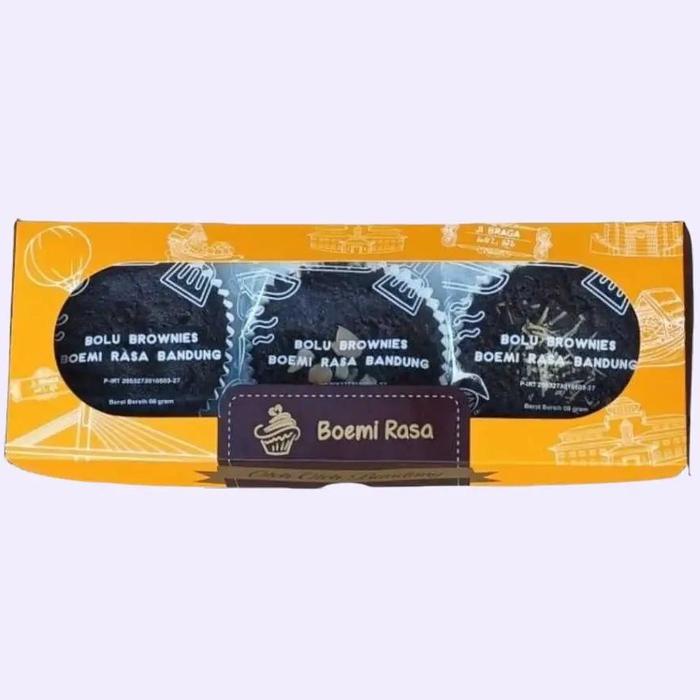 

SALE Brownies Boemi Rasa Food - Snack Makanan Ringan - Chocolate - Halal Sweet Cemilan Cheese QQ462