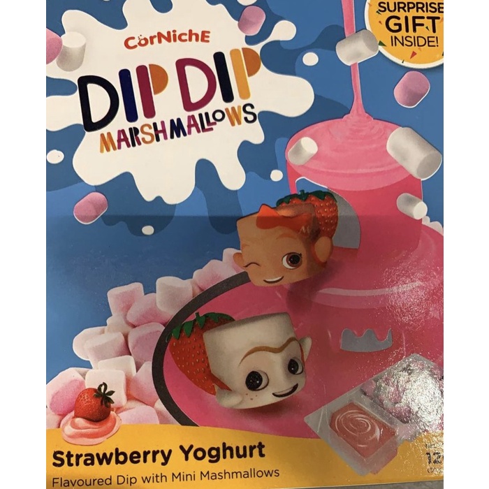 FREE ONGKIR Dip dip Marshmallow/makanan ringan/marshmallow ZA358