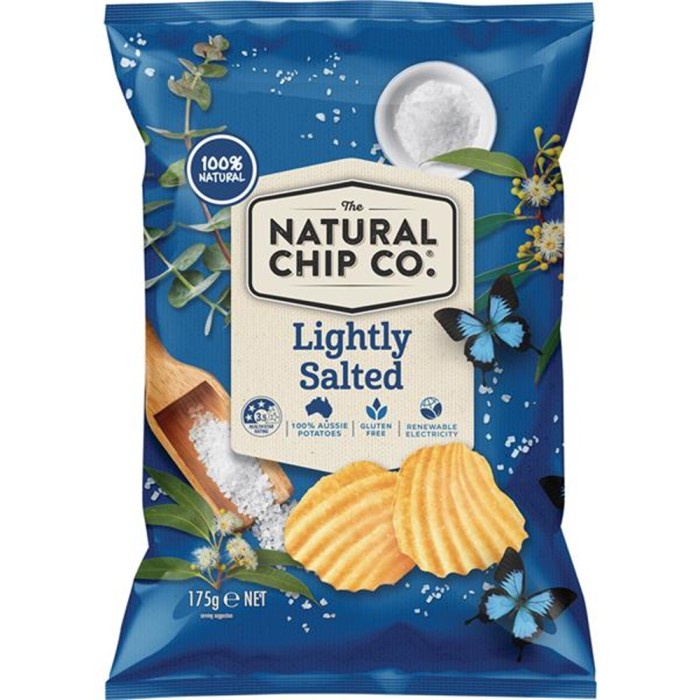 

Natural Chip Co / Kripik Chips Kentang Australia 175 Gr